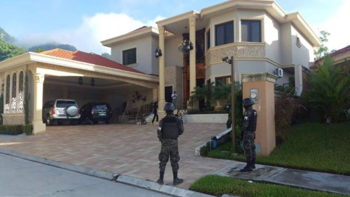 Aseguramiento de bienes e inmuebles contra estructuras criminales dedicadas al lavado de activos en Honduras.