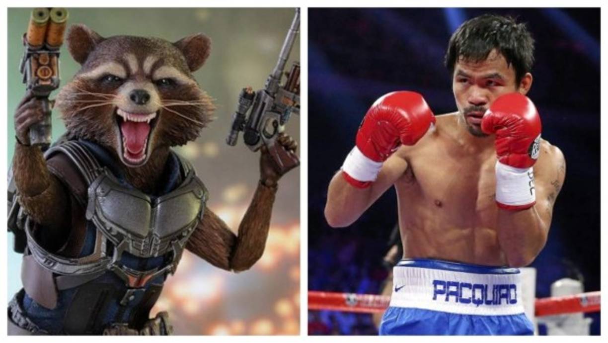Rocket - El boxeador filipino Manny Pacquiao.