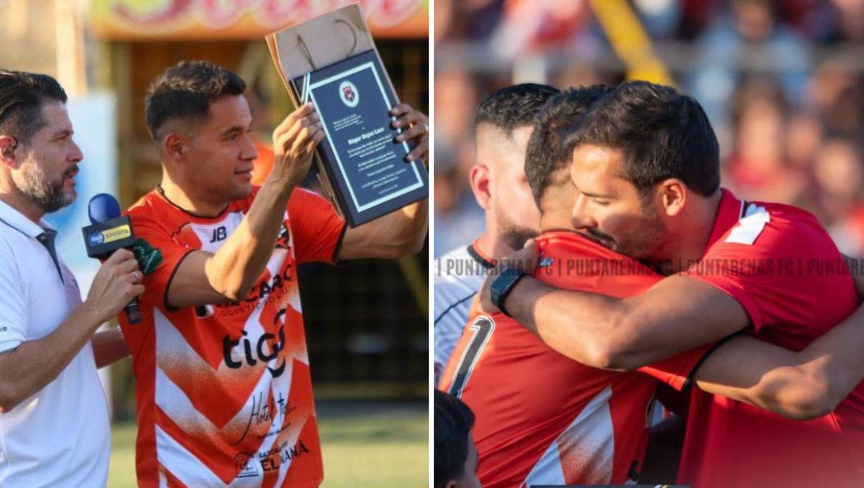 El futbolista hondureño, Roger Rojas, recibió un emotivo homenaje por parte del Puntarenas y el Alajuelense en Costa Rica tras su retiro del fútbol. Asimismo, el catracho envió un mensaje.