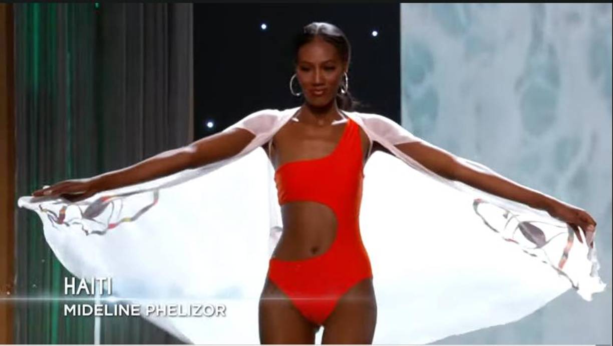 Midline Phelizor, Miss Haití. 