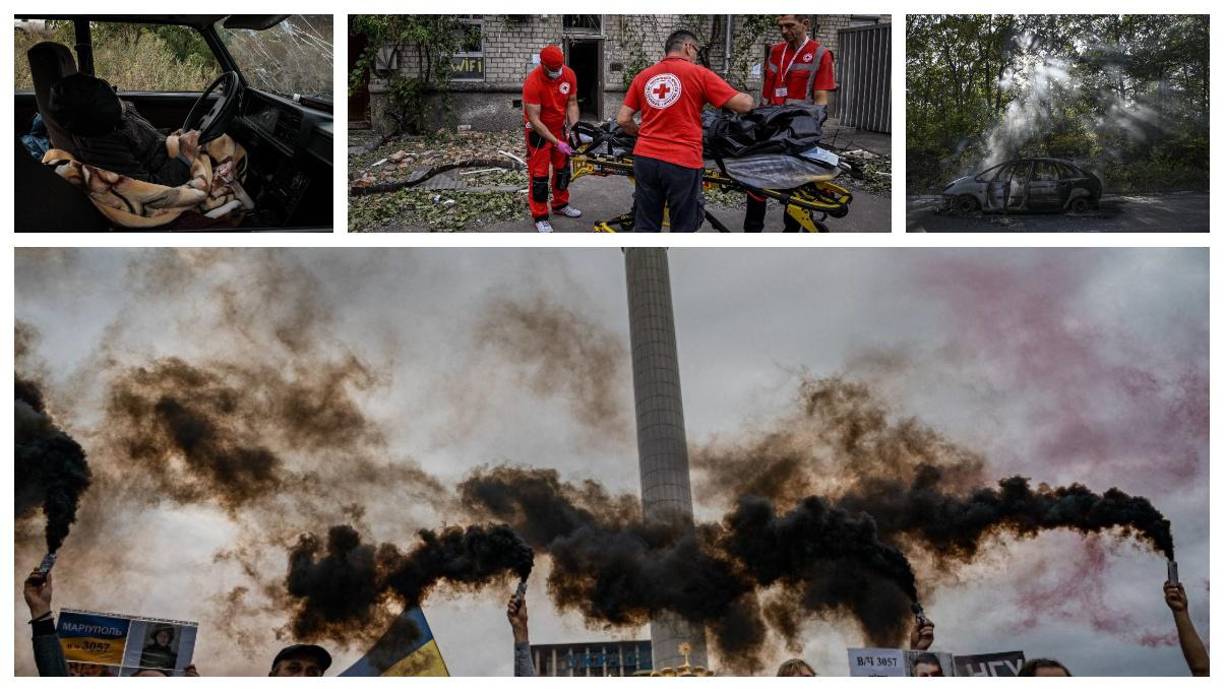 Ucrania acusa a Rusia de matar civiles con misiles S-300 modernizado.