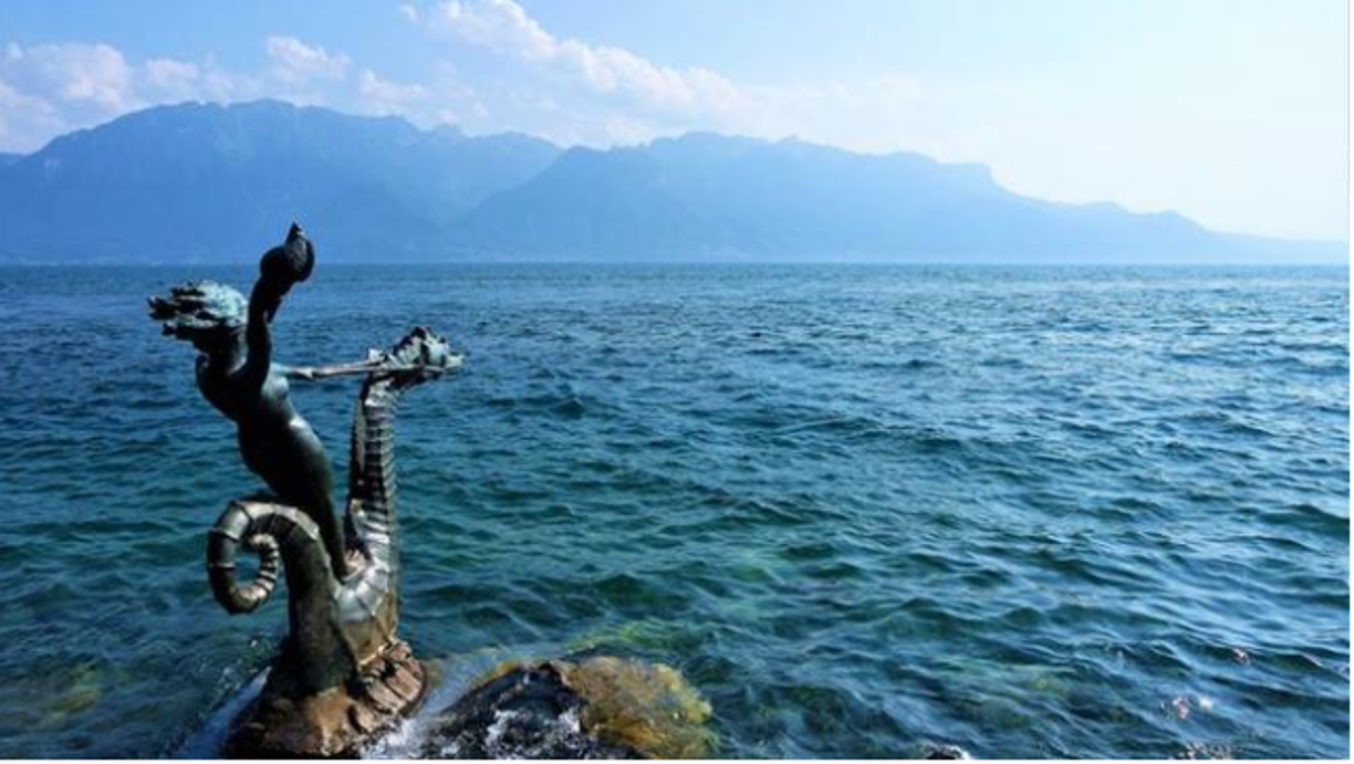 Finalmente, el asesino llevó el automóvil con el cadáver a la localidad ribereña de Villeneuve, desde donde navegó con barca hinchable hacia el interior de Lemán y desde allí hundió el cuerpo de su víctima en las aguas del lago.