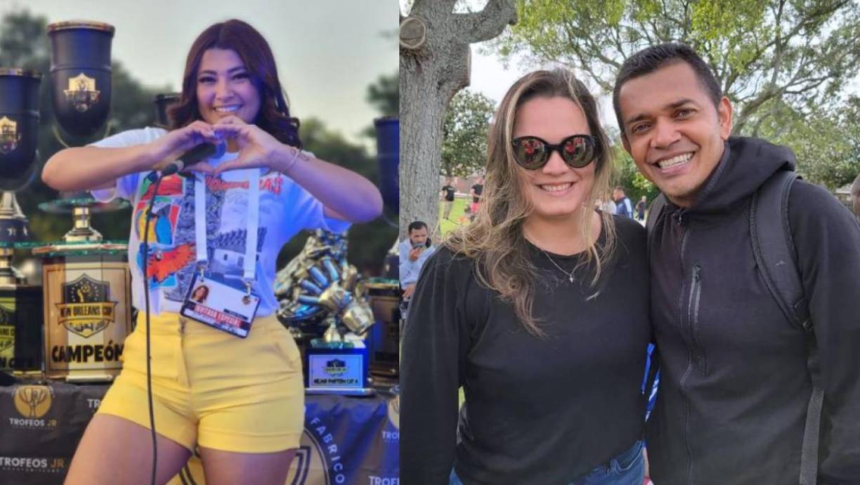 Varias leyendas del fútbol hondureño causaron sensación en la New Orleans Cup en Estados Unidos. Milagros Flores fue otra de las que enamoraron en el evento.