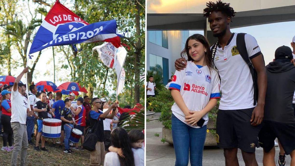 El ingreso de las barras organizadas en el Olímpico no está permitido, pero esto no le impidió a la Ultra Fiel mostrarle su apoyo al Olimpia. 