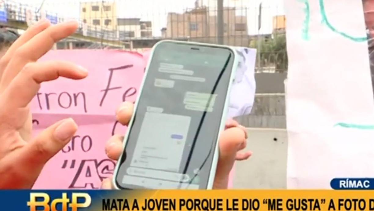 En su momento, la respuesta de la víctima frente a la amenaza fue “Yo ando en otro país haciendo plata”, y continuó “mejor no te respondo porque te matas”.