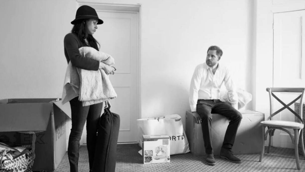 Meghan y Harry mostraron imágenes de la residencia cuando empacaron sus pertenencias en marzo de 2020 para marcharse a Estados Unidos.