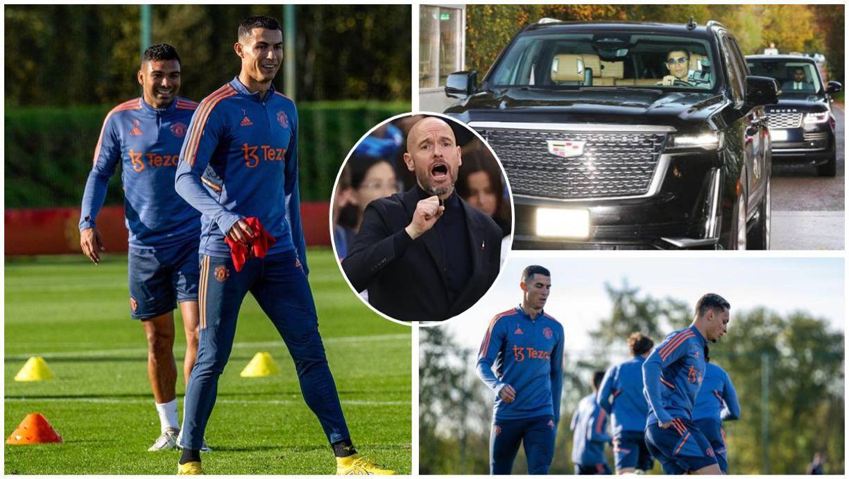 Cristiano Ronaldo ha vuelto a entrenarse con el resto de sus compañeros y se espera que retorne esta semana a la convocatoria del Manchester United.