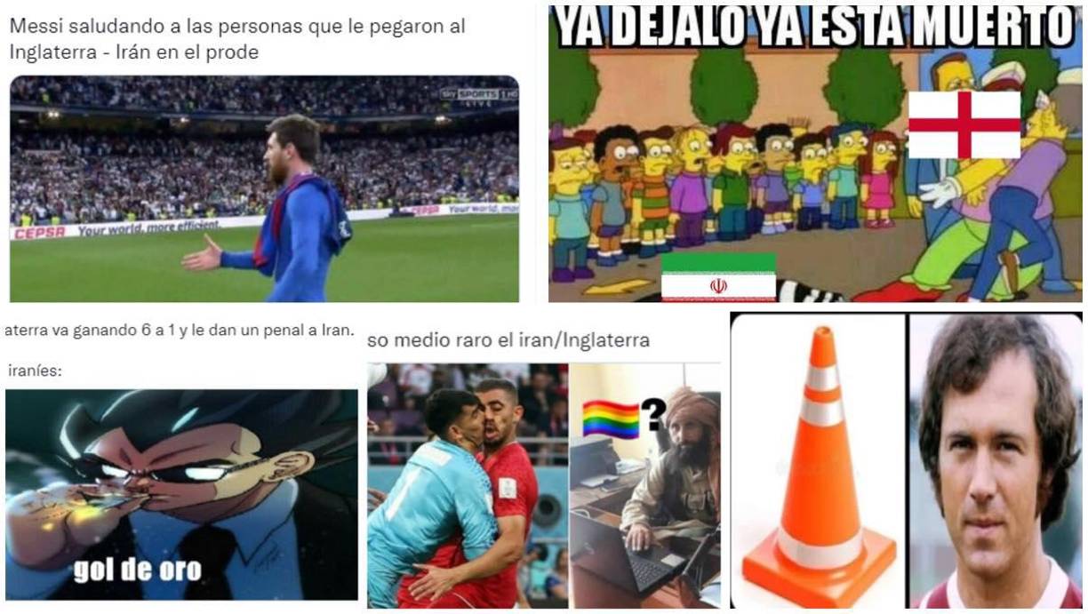 Estos son los memes más virales del encuentro entre Inglaterra e Irán en su debut en el Mundial.