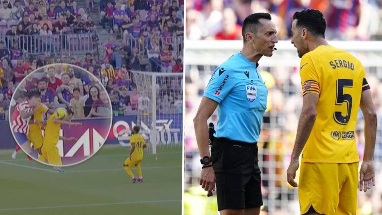 El Barcelona derrotó por la mínima a un aguerrido Atlético de Madrid, en donde la polémica también se hizo presente.