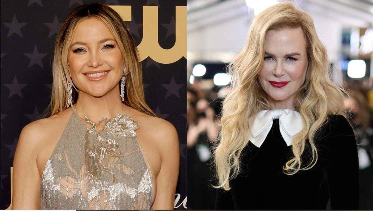Kate Hudson recordó haber perdido un papel protagónico por “culpa” de Nicole Kidman.
