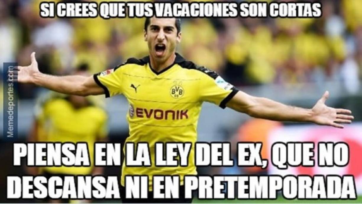 Mkhitaryan ya le ha marcado a su ex-equipo.