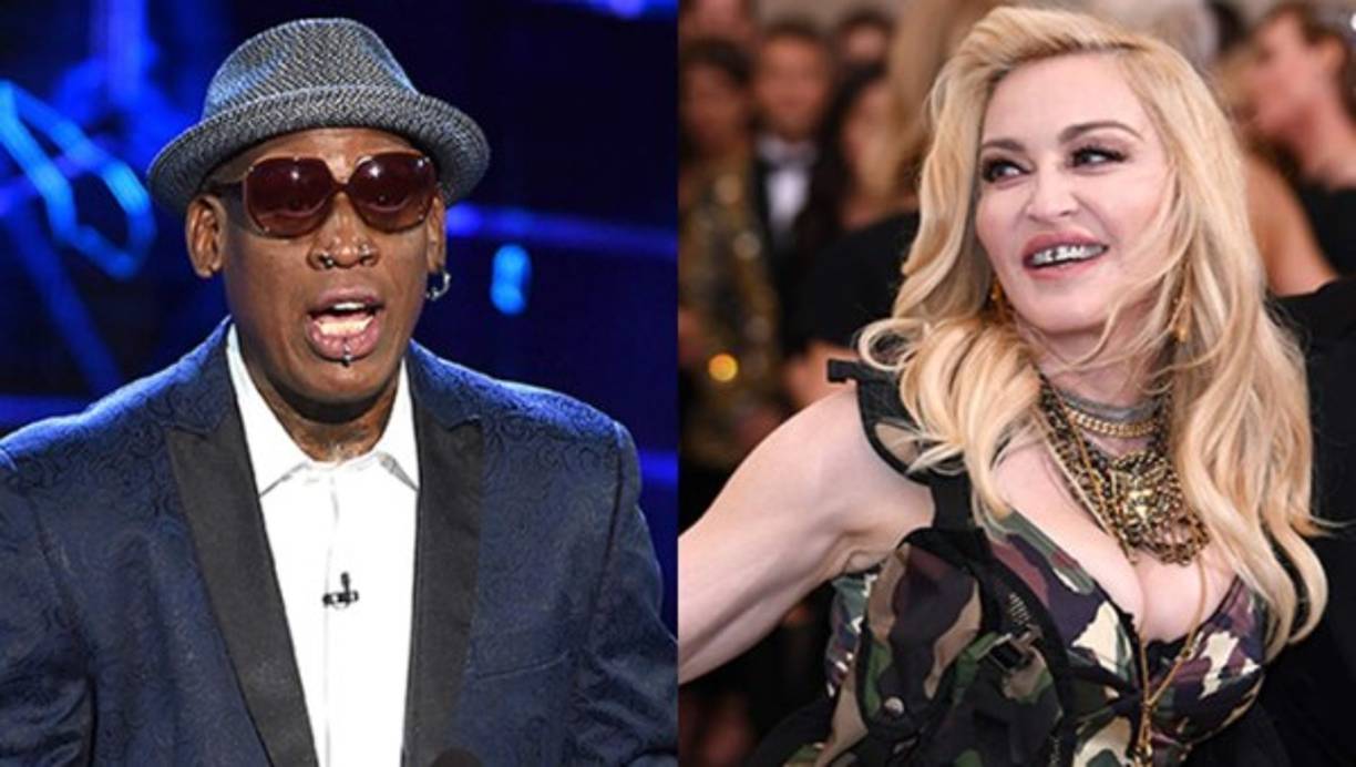 Dennis Rodman no pudo tener un hijo con Madonna y se perdió los 20 millones que le ofrecieron.