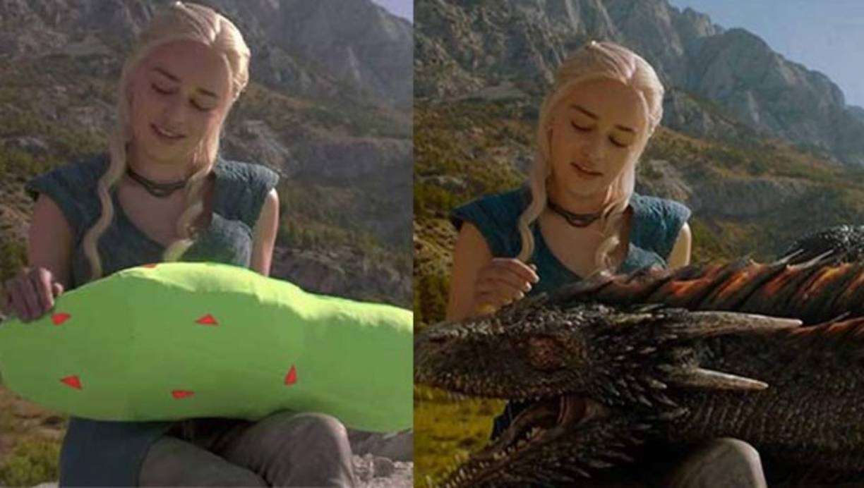 Estas fotos revelan hasta qué punto tus programas y películas favoritas se basan en los efectos visuales.