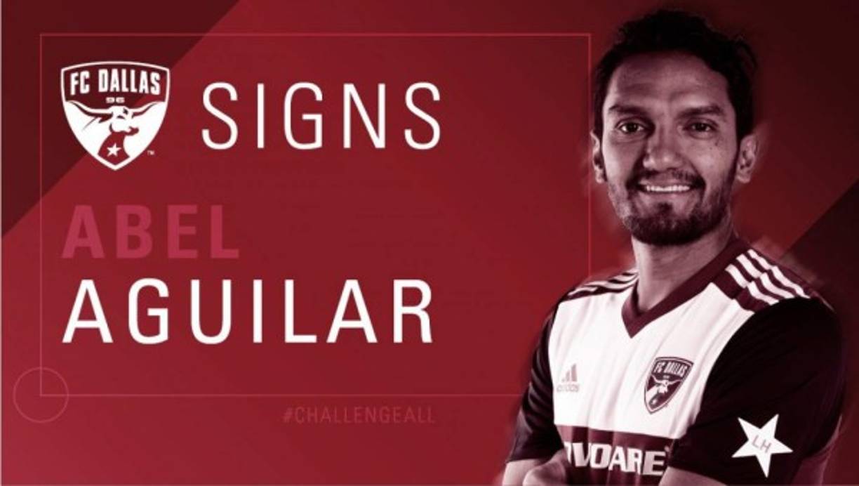 El FC Dallas, club de la MLS en donde milita el hondureño Maynro Figueroa, ha fichado al mediocentro colombiano Abel Aguilar.