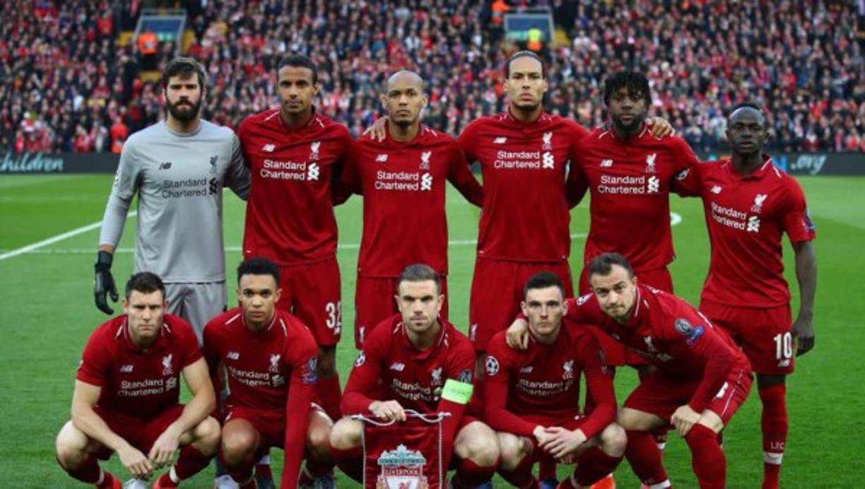Y este fue el 11 titular del Liverpool que va a quedar para la historia. El cuadro inglés no contó con sus figuras Salah y Firmino.