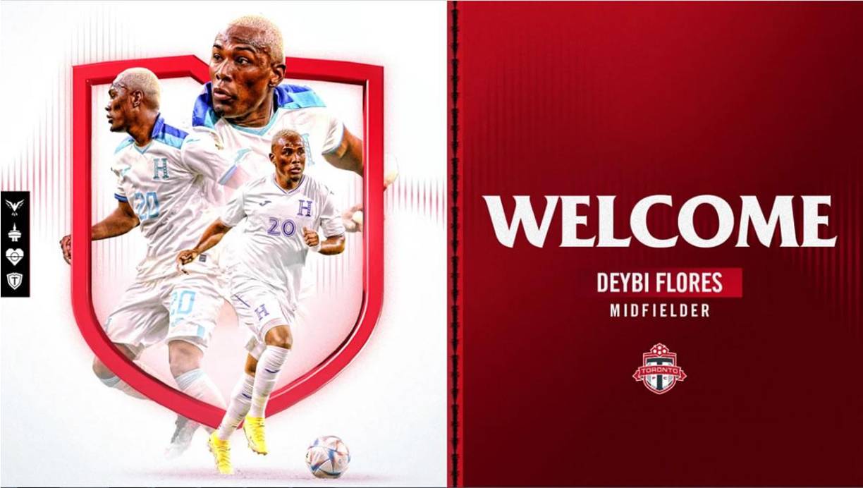 Deiby Flores - El centrocampista hondureño deja el fútbol de Europa y se muda a Estados Unidos. Se va del Fehérvár de Hungría y jugará en el Toronto FC de la MLS. El club ya confirmó su fichaje.