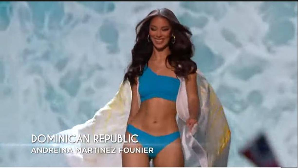 Andreina Martinez, Miss República Dominicana. 