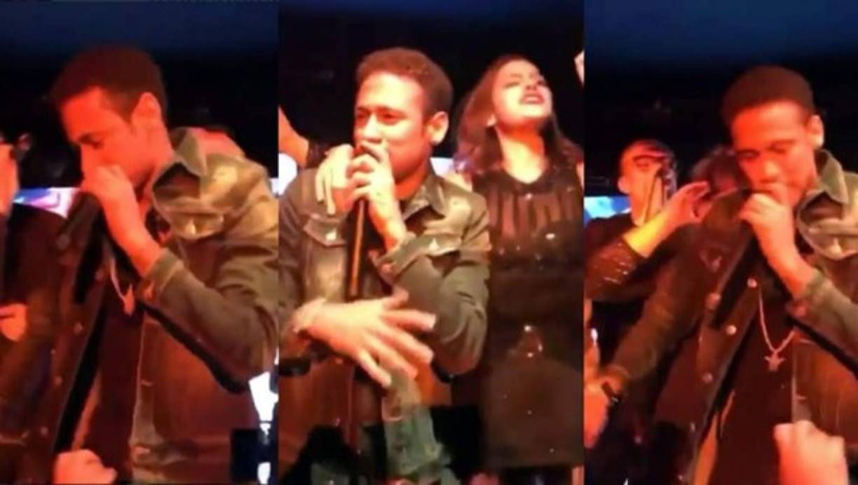 Neymar se movió al ritmo del forró y el funk brasileño.