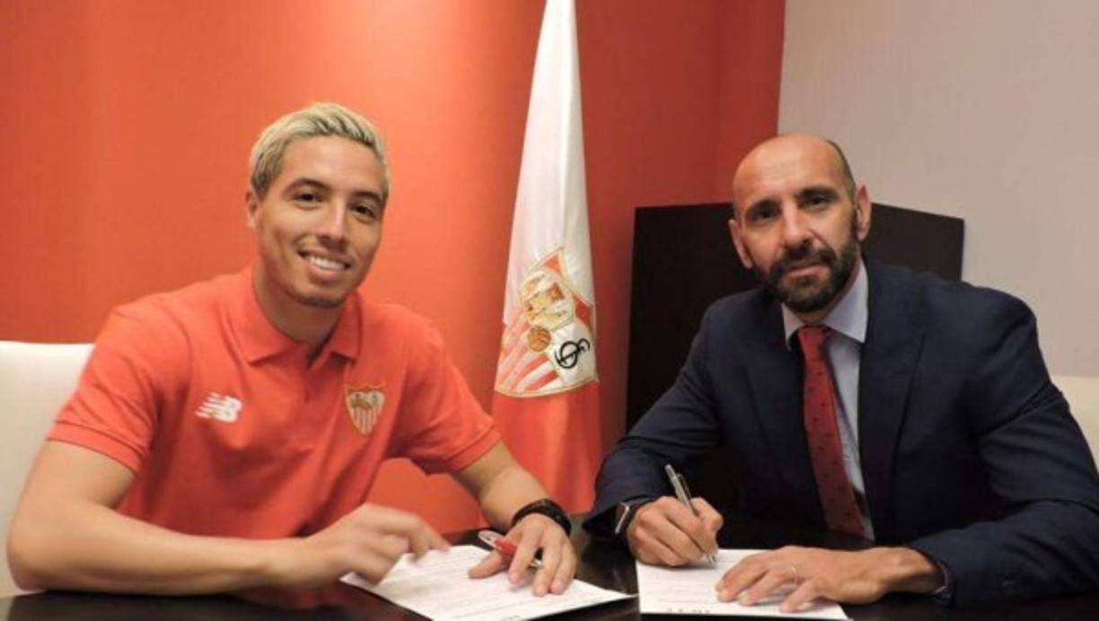 Samir Nasri dejó al Manchester City para firmar con el Sevilla.