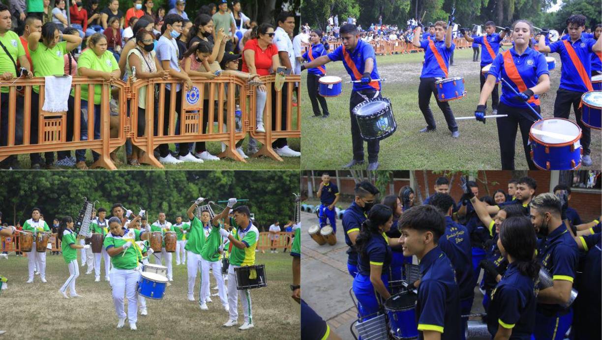 Con la entonación del Himno Nacional de Honduras inició la Competencia Nacional de Bandas número 20 en el Instituto José Trinidad Reyes.