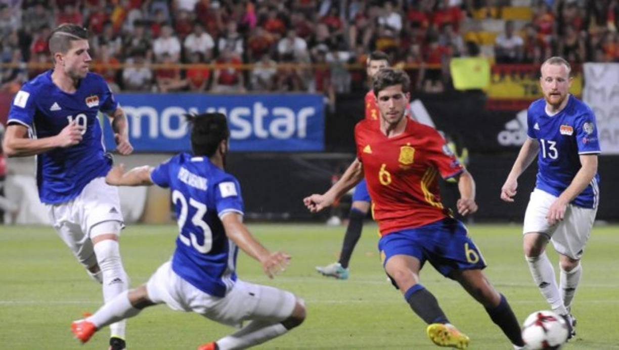 Sergi Roberto cuenta con 26 años de edad y no irá al Mundial.