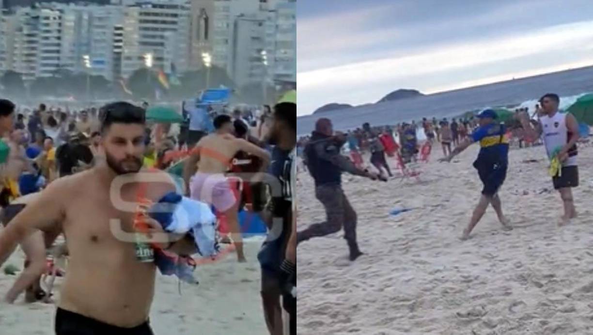Pese a los incidentes de este jueves, la previsión es que la fiesta argentina se repita el viernes en el mismo lugar, pero con un número muy superior de participantes, ya que los xeneizes tienen previsto lanzar un “banderazo” en Copacabana para mostrar su apoyo al equipo y que no son una minoría en esta ciudad brasileña.
