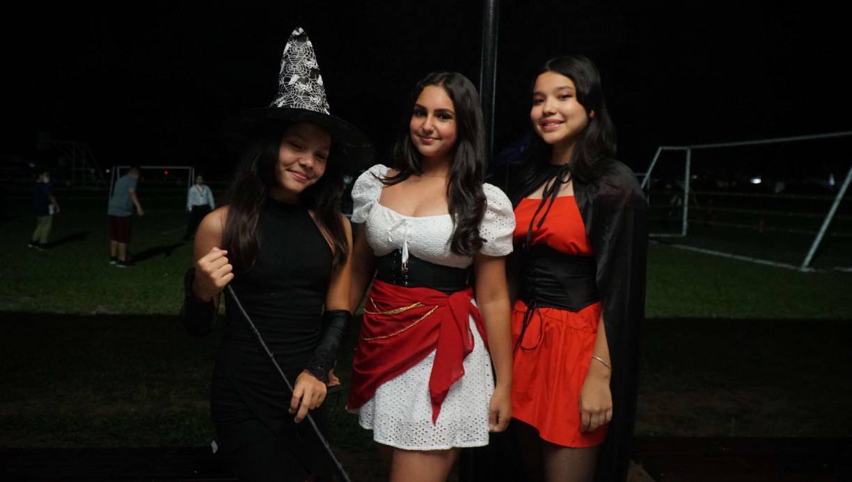 Sofía Chinchilla, Magida Gabrie y Elena Castro 