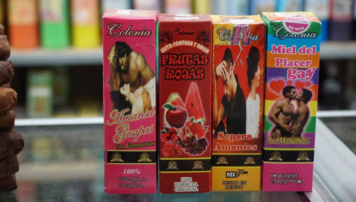 Estos perfumes de nombres peculiares se cotizan en 150 lempiras.