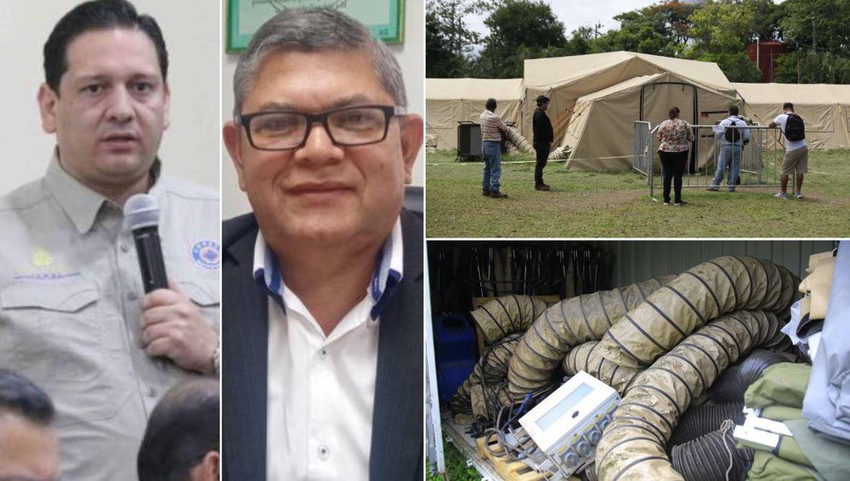 El Ministerio Público (MP) presentó requerimiento fiscal contra Gabriel Alfredo Rubí Paredes, exministro de Copeco, Nery Conrado Cerrato Ramírez, ex viceministro de Salud, Cristian Elías Santeli Chavarría, exadministrador de Copeco, y la representante legal en Honduras de la empresa DLX Enterprises LLC, Mirna Luz Romero Majano.