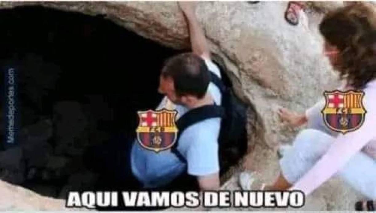 Barcelona desata burlas: los memes de la sorpresiva derrota en LaLiga