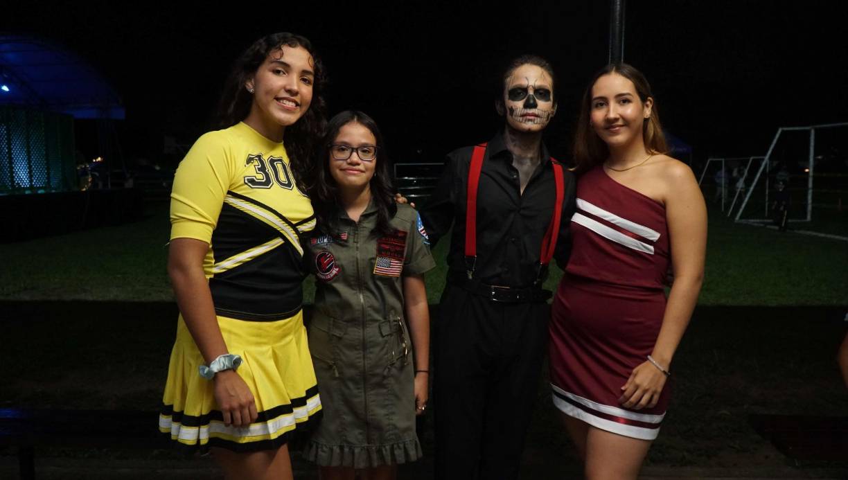 María Rivera, Ariana Nuñez, José Eduardo Nuñez y Brenda Rivera