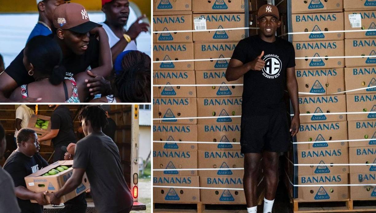 Alberth Elis ha tenido un lindo gesto con los más necesitados. El futbolista hondureño realizó una donación en cuatro ciudades de Honduras.