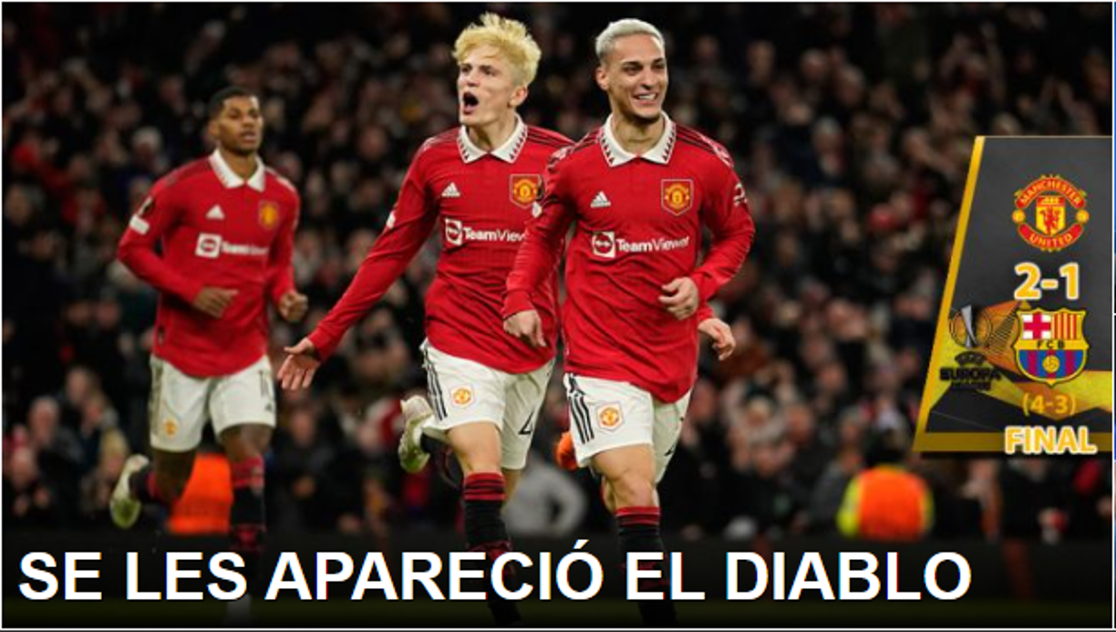 Diario El récord: “Se les apareció el Diablo”.