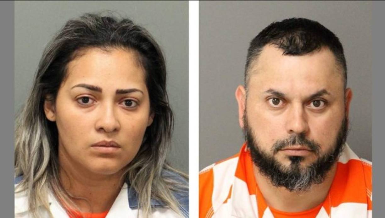 Erasmo Antonio Tabora García (35) fue detenido con Andrea Guadalupe Bonilla Rodríguez (35), que se presume en su pareja, con unos 28 gramos de heroína y más de 8 kilos de metanfetamina. Según las estimaciones del portal News Observer la droga tiene un costo de más de $ 1 millón de dólares.<br/>