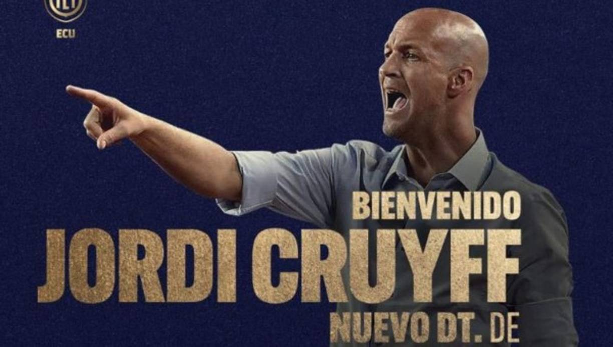 Jordi Cruyff ya es el nuevo entrenador de la selección de Ecuador. Firma para los próximos tres años. El nombramiento fue anunciado en un acto por todo lo alto celebrado en la Casa de la Selección en Quito, con la presencia de dirigentes, jugadores y el presidente de Ecuador, Lenín Moreno.<br/>