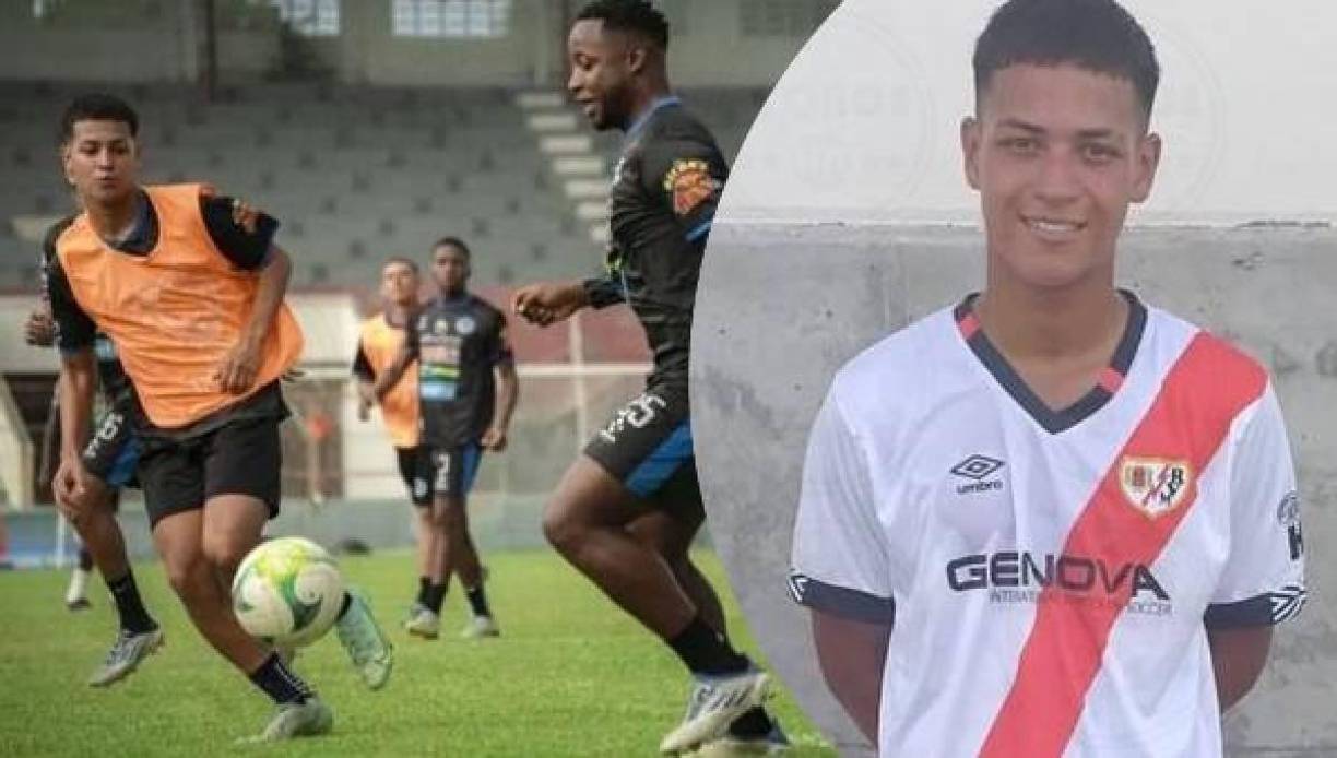 Carlos Ferrera - El joven hondureño, que estuvo entrenando en un pasado con las inferiores del Rayo Vallecano de España, se sumó a la disciplina del Victoria al finalizar el torneo que aún está en juego.