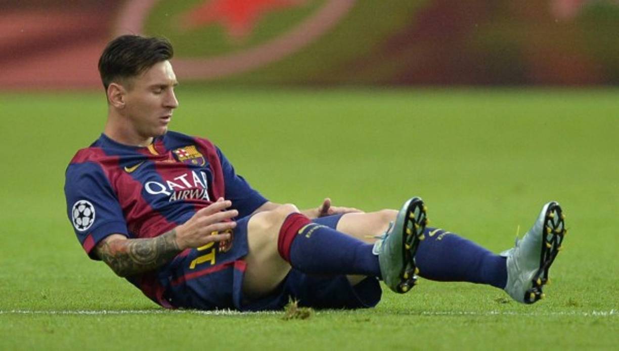 Messi no tuvo el mejor de los partidos.