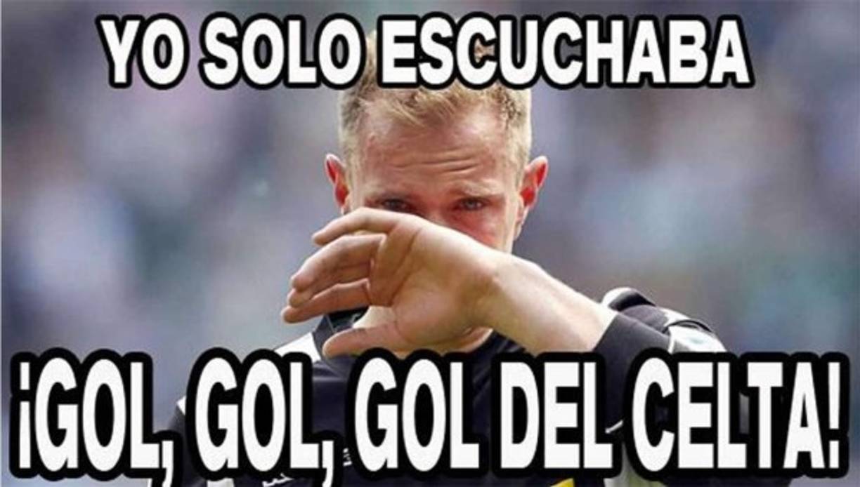 Ter Stegen ha vuelto a sufrir una goleada bajo los tres palos del Barcelona, esta vez ha encajado cuatro goles.