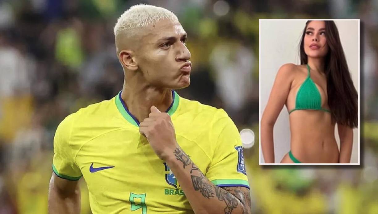 El delantero Richarlison, del Tottenham, es el otro involucrado en la fiesta y se habría quedado con Rita Lopes.