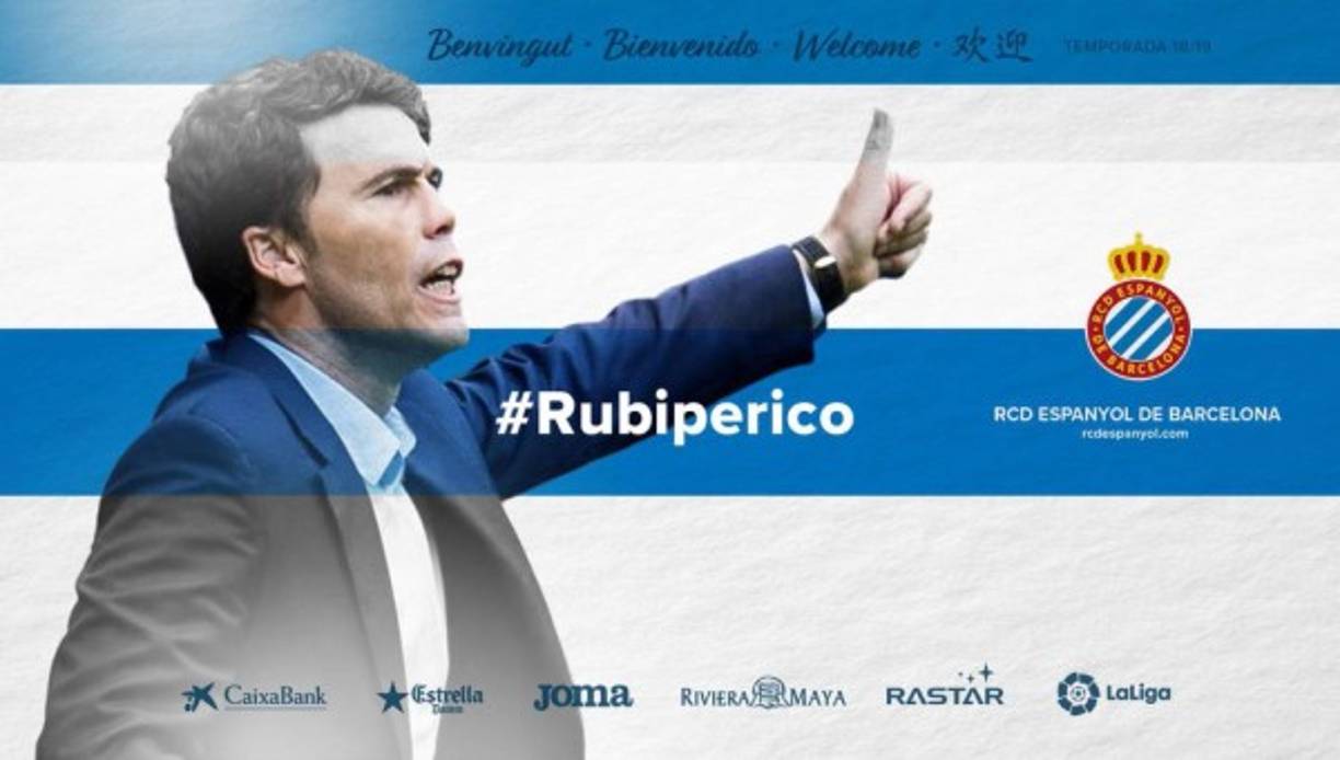 El Espanyol ya hecho oficial, finalmente, el fichaje del entrenador Joan Francesc Ferrer ‘Rubi’ para las dos próximas temporadas, una vez que el Huesca (su ya exequipo) finalizó este sábado la competición liguera.