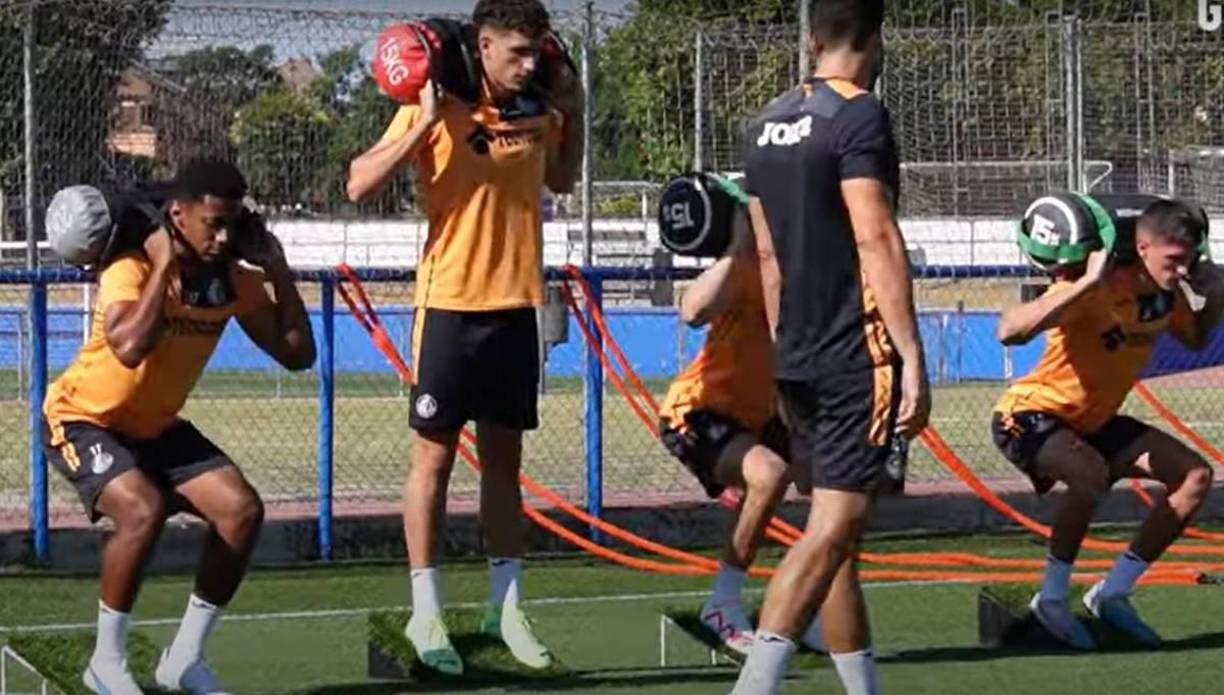 Tres días después de confirmarse su fichaje, el Getafe ha comenzado de manera oficial su pretemporada de cara a la nueva campaña y en donde el futbolista catracho estuvo presente.