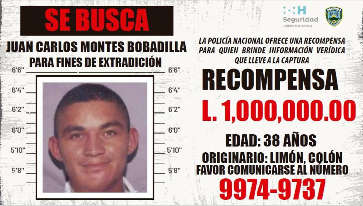 Juan Carlos Montes Bobadilla del clan Montes Bobadilla. Tiene 38 años y es originario de Limón, Colón.