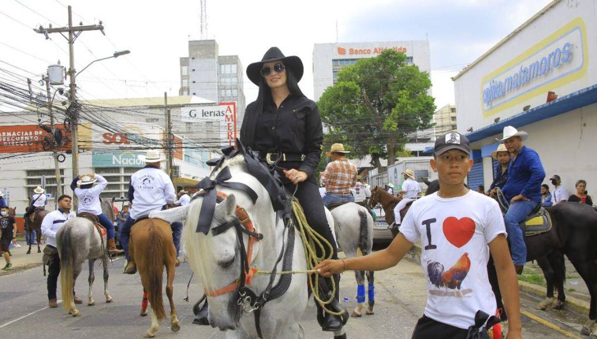 Fueron más de 600 jinetes.