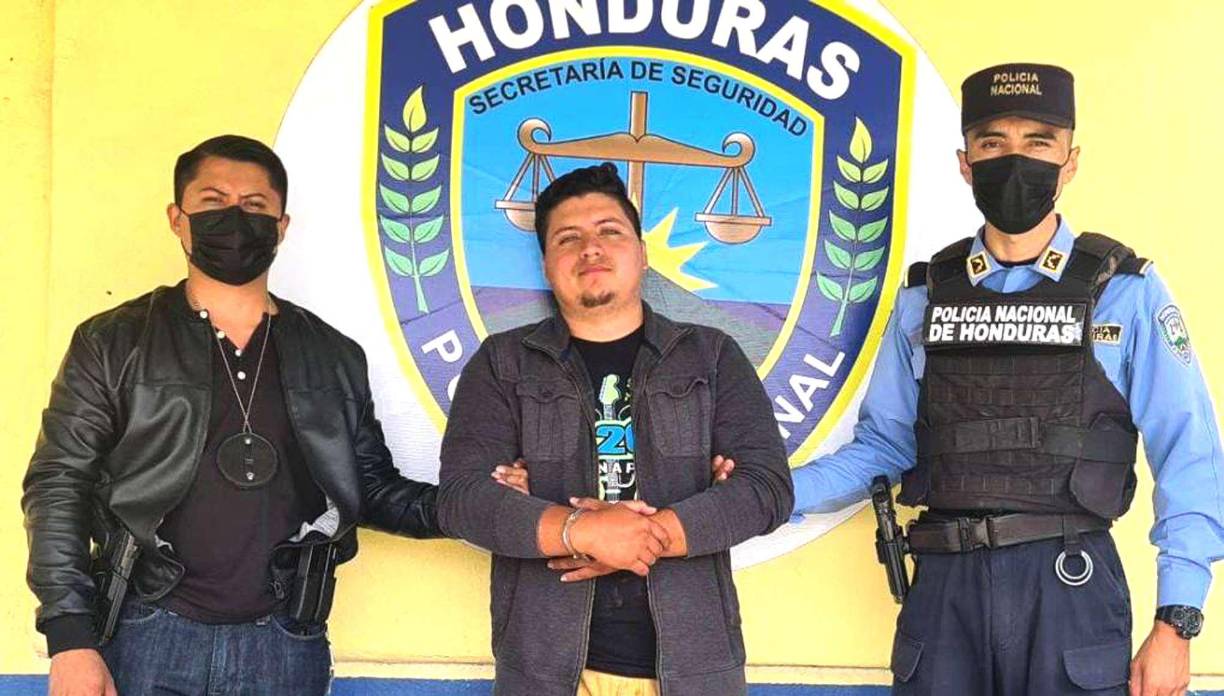  Alexis Noé Lemus, quien según la Policía Nacional, tuvo contacto con Molina antes de desaparecer.