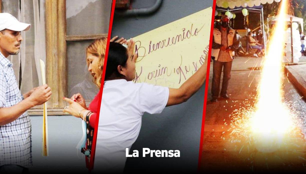 En la comunidad de El Chimbo, municipio de Santa Lucía, se vivió una fiesta desde que en los tribunales se declaró inocente a Kevin Solórzano de los cargos imputados. 