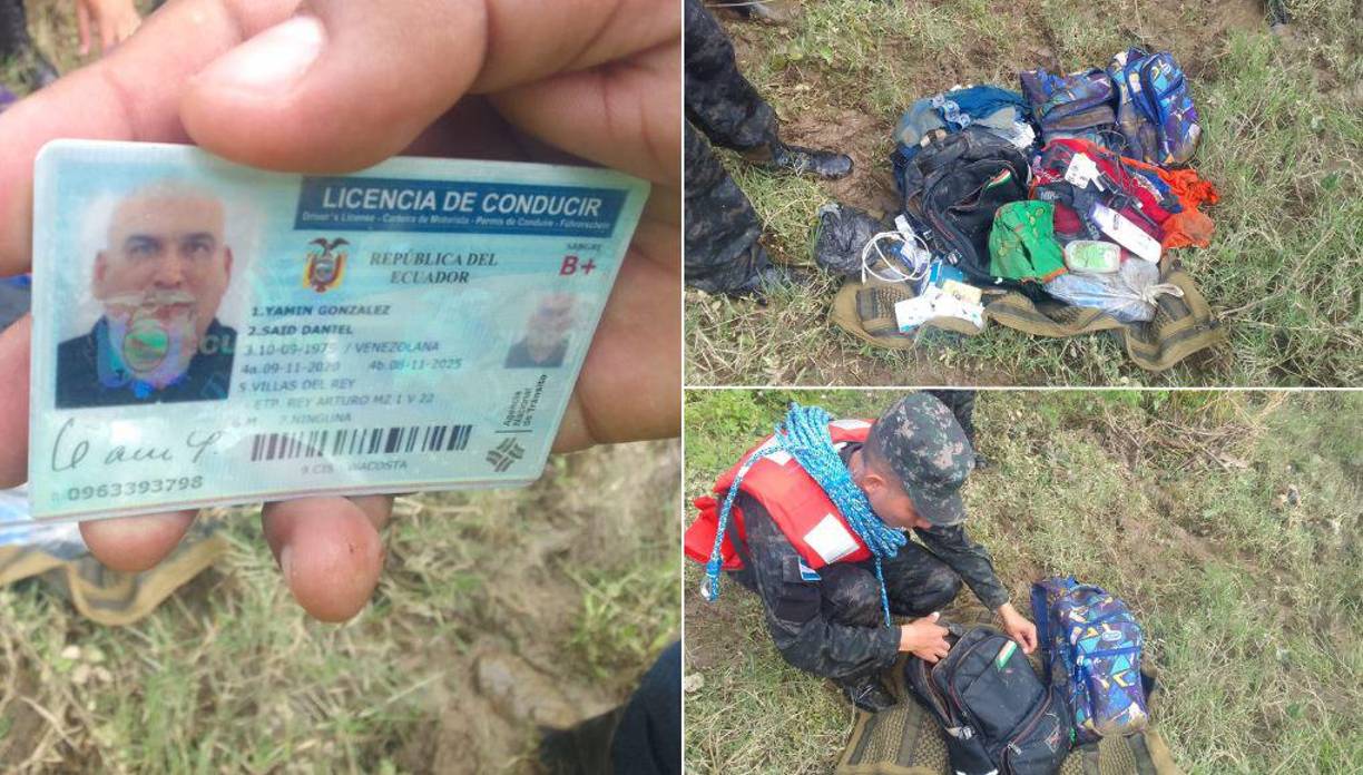 Varios migrantes extranjeros naufragaron ayer, miércoles, en el río Guayambre, situado en Santa María del Valle de Jamastrán, en El Paraíso, al oriente de Honduras.