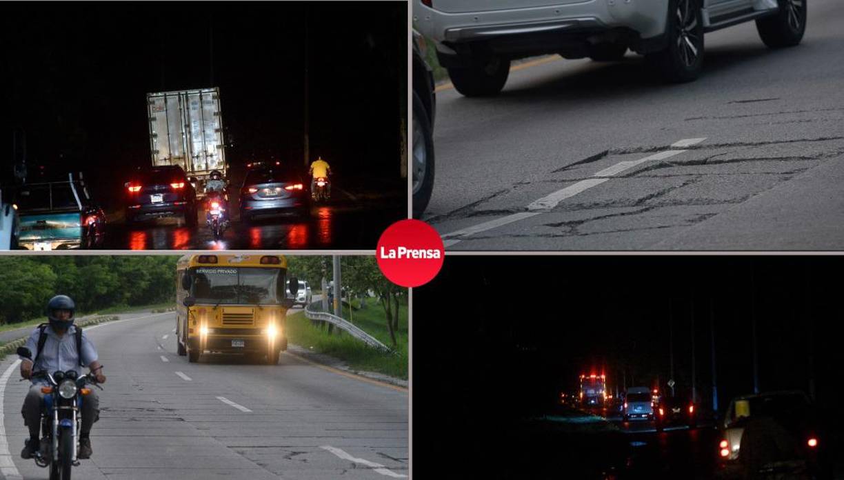 La falta de iluminación y el pésimo estado de la carretera en el segundo anillo periférico es un tema importante al que las autoridades deben dar respuesta, indican expertos.