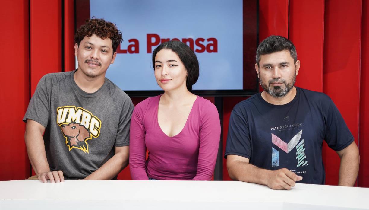 Tres de los artistas en entrevista con LA PRENSA detallaron el trabajo arduo realizado en las obras plasmadas en el estadio Morazán: pintaron la selección del mundial Honduras 1982 y 1996.