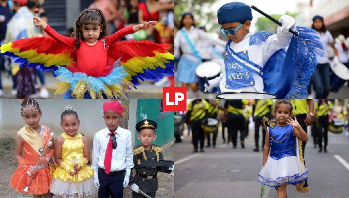 Los más pequeños también tuvieron su participación este 15 de septiembre y con su carisma se robaron las miradas en los desfiles de Independencia. 