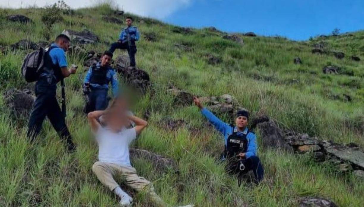 La detención de El Raptor se dio en Ciudad España, un sector aledaño a la cárcel de Támara y colindante con Tegucigalpa. 